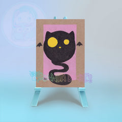 Void Cat "Slick" ACEO | Original Hand Drawn Art Card