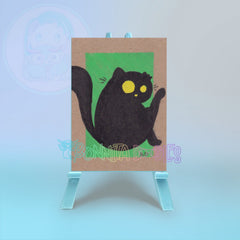 Void Cat "Diddly" ACEO | Original Hand Drawn Art Card