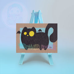 Void Cat "Tripod" ACEO | Original Hand Drawn Art Card