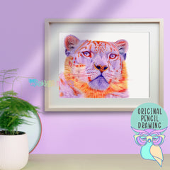 Amethyst | Leopard | Original drawing