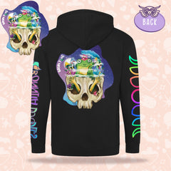 Brain Frog | Unisex Zip Hoodie | Made to order