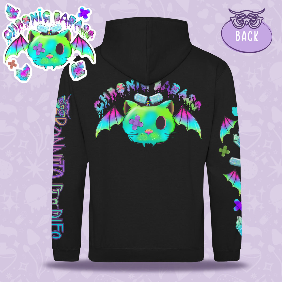 Chronic Badass | Unisex Hoodie | Made To Order