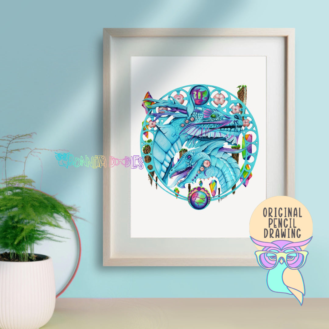 Zodiac | Gemini | Original drawing