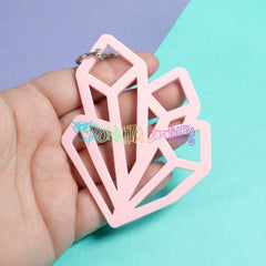 Trio Group Geode Key - Bag Charm