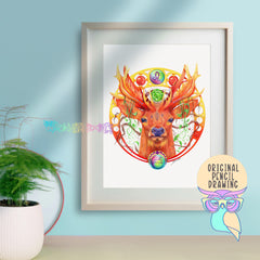 Zodiac | Leo | Original drawing