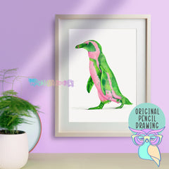 Peridot | Penguin | Original Art