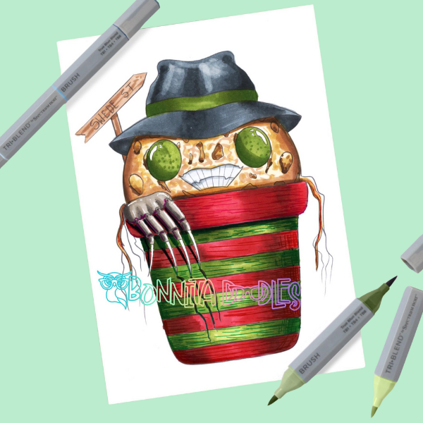 Greenhouse of Horrors Colouring Pack
