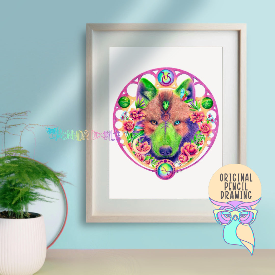 Zodiac | Taurus | Original drawing
