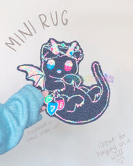 Dratz Nova Mini Rug - 10” - Made to order