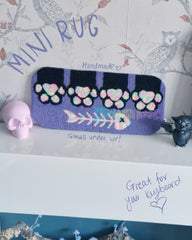 Cat Paws Mini Rug - Made to order