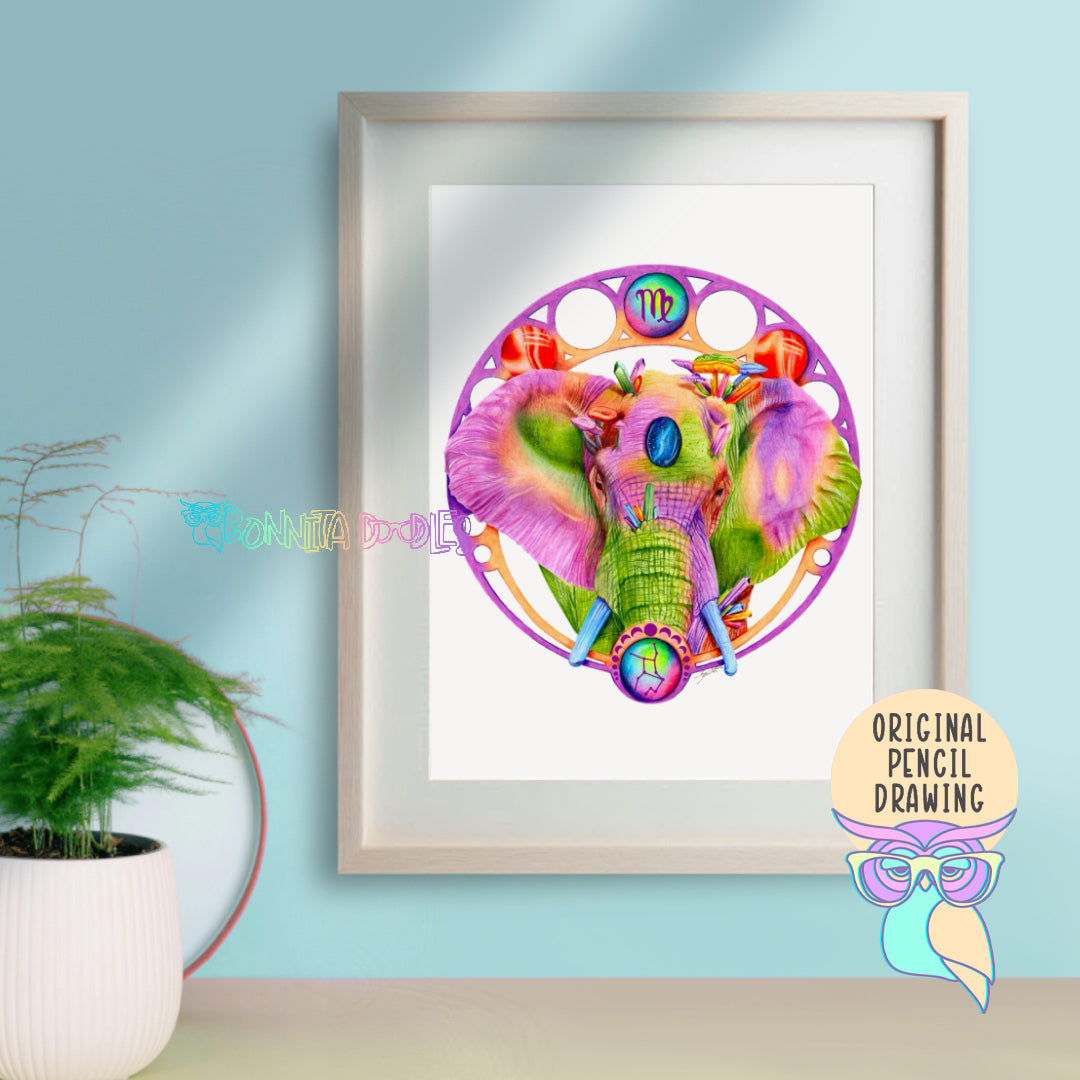 Zodiac | Virgo | Original drawing