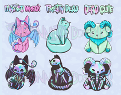 Large Acrylic Keychain - Double sided!