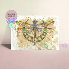 Art Print | Dragonfly | Steampunk