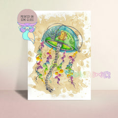 Art Print | Jellyfish | Steampunk