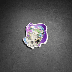 Brain frog large sticker - Autism, ADHD, fibromyalgia, lupus and many more