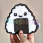 Mug Rug kawaii sushi - MADE TO ORDER