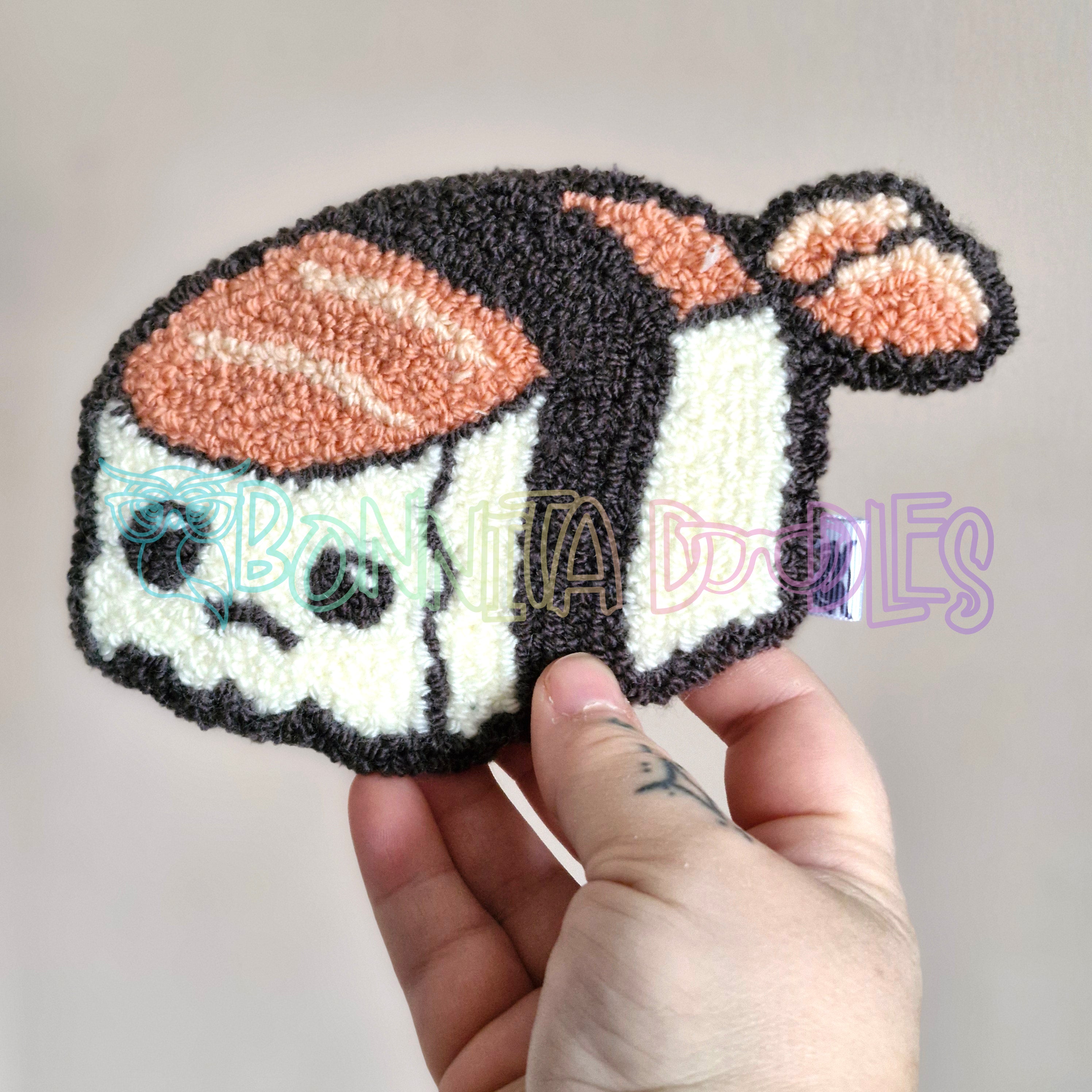 Mug Rug kawaii sushi - MADE TO ORDER