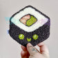 Mug Rug kawaii sushi - MADE TO ORDER
