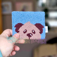 Bear Square Mini / Mug Rug Pattern