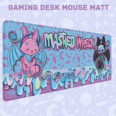 Gaming Desk Mouse Matt Pad - 3 designs available
