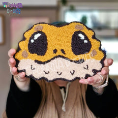 Bearded Dragon pattern Mini / Mug Rug Pattern