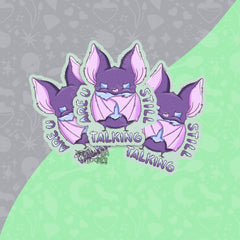 Maurice Anxious | Talking | Introverting | Medium matt vinyl sticker