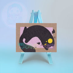 Void Cat "Saffy" ACEO | Original Hand Drawn Art Card