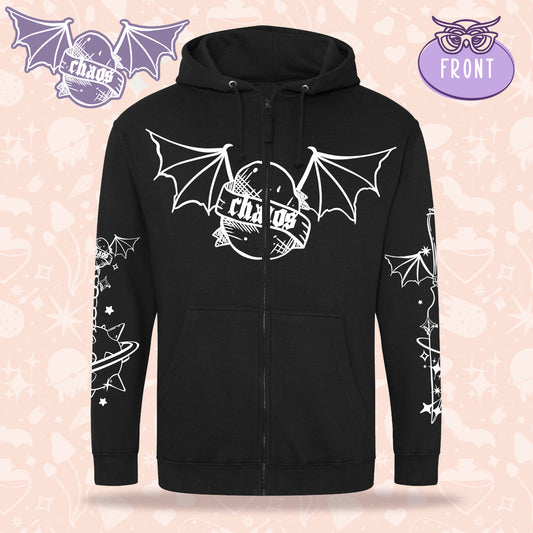 Chaos Potato | Unisex zip hoodie | Made to order