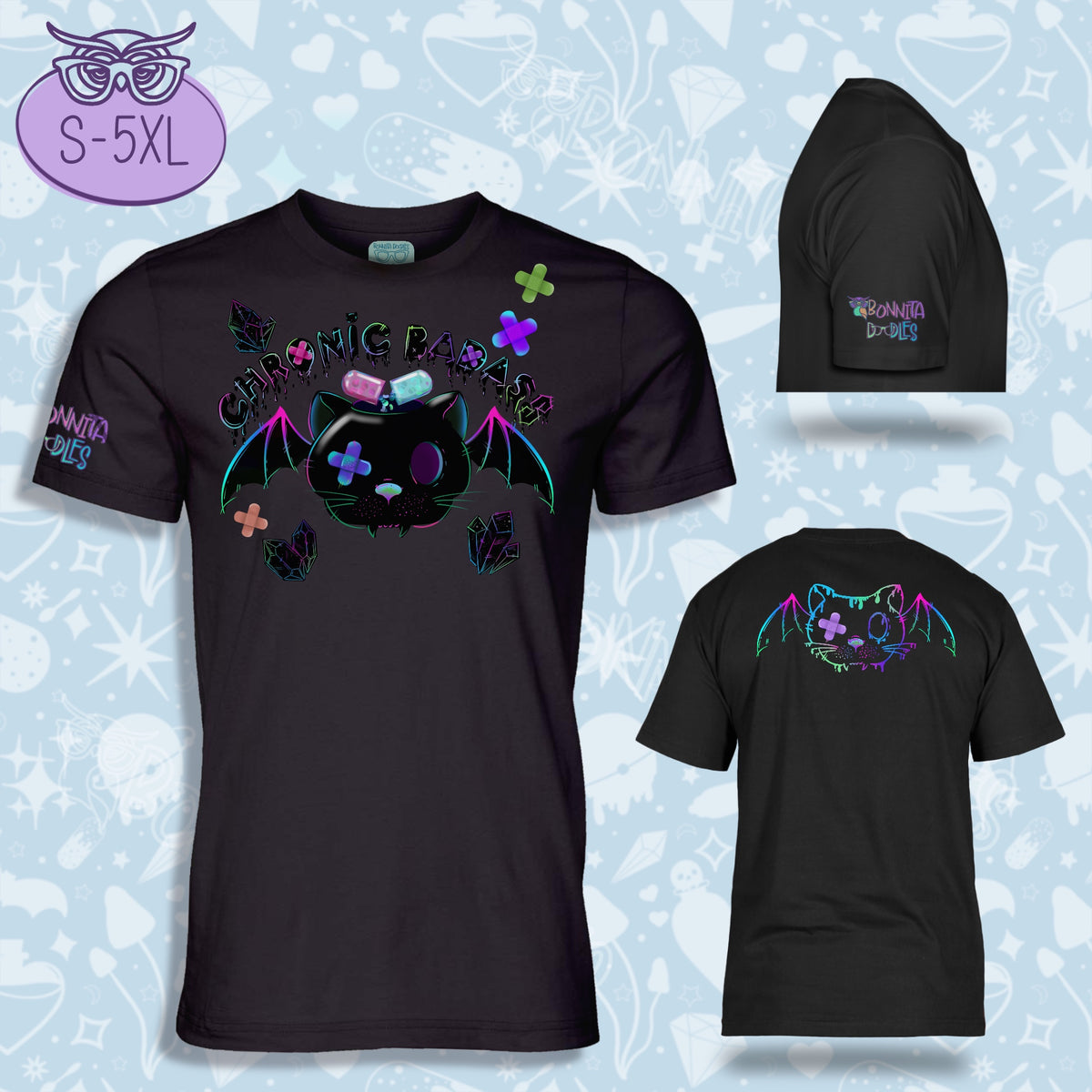 Chronic Badass | Unisex T-Shirt | Made to order