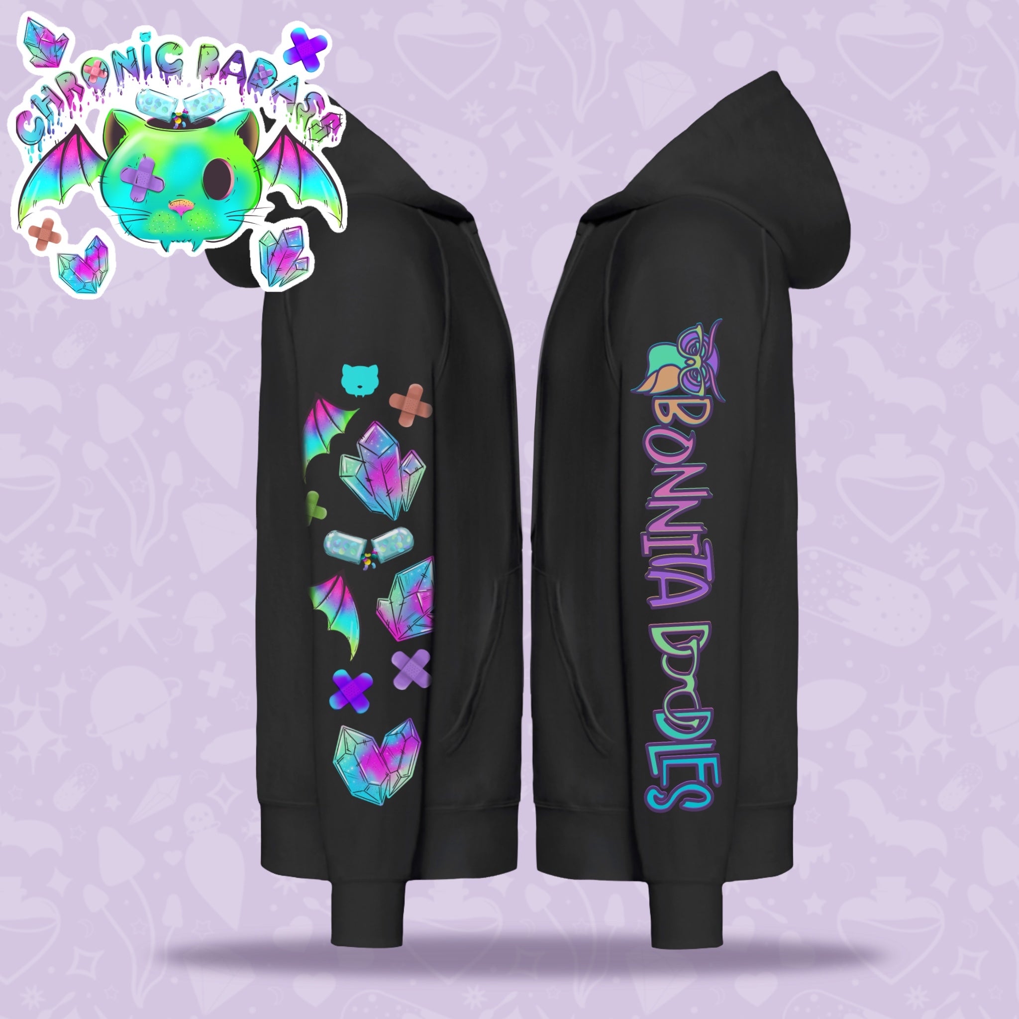 Chronic Badass | Unisex Hoodie | Made To Order