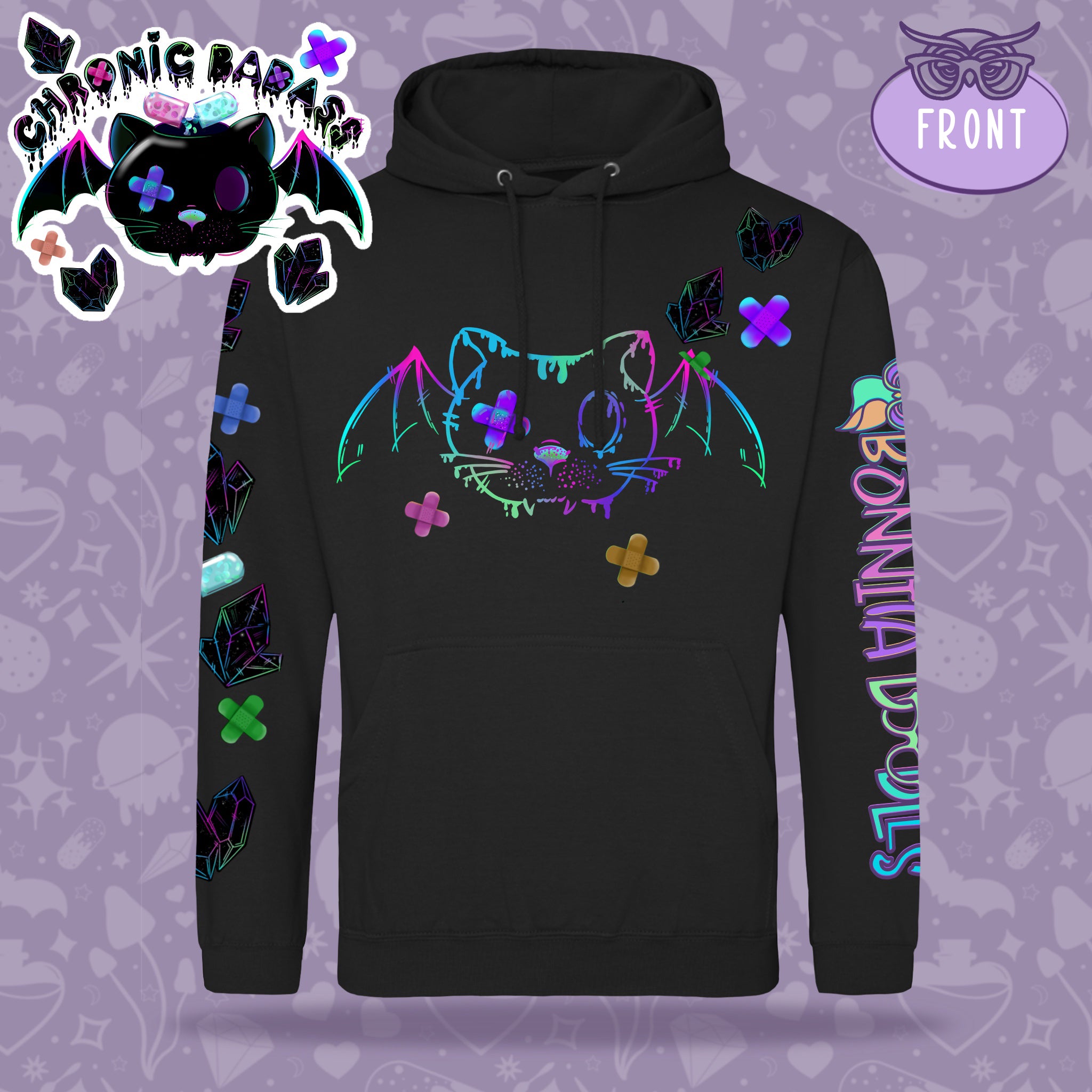 Chronic Badass | Unisex Hoodie | Made To Order