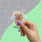 Capybara Matt vinyl stickers - Self-Care, Flappy, Chronic