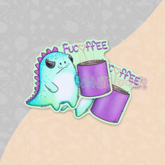 F*coffee | Large Vinyl sticker