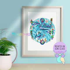 Art Print | Gemini | Zodiac