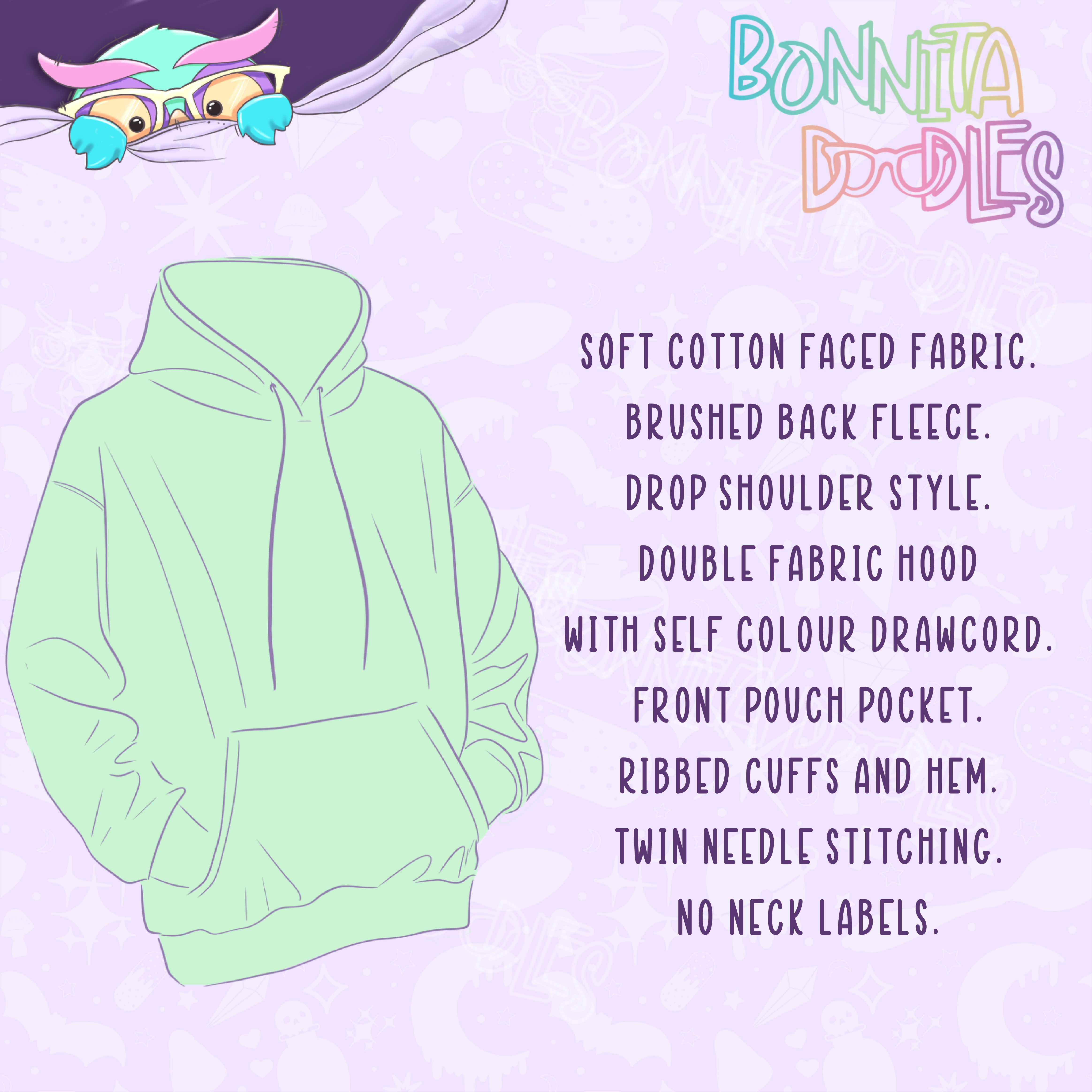 Stitches Voodoo doll | Unisex Hoodie | Made to order