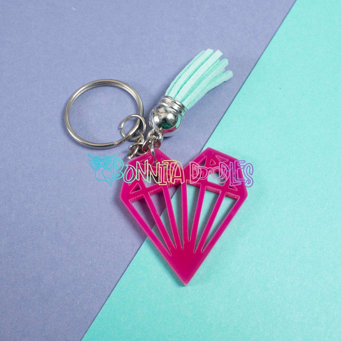 Heart Cute Key - Bag Charm