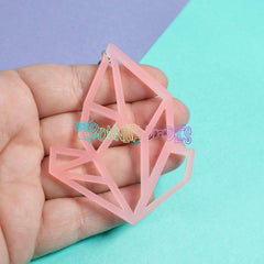 Geode Key - Bag Charm