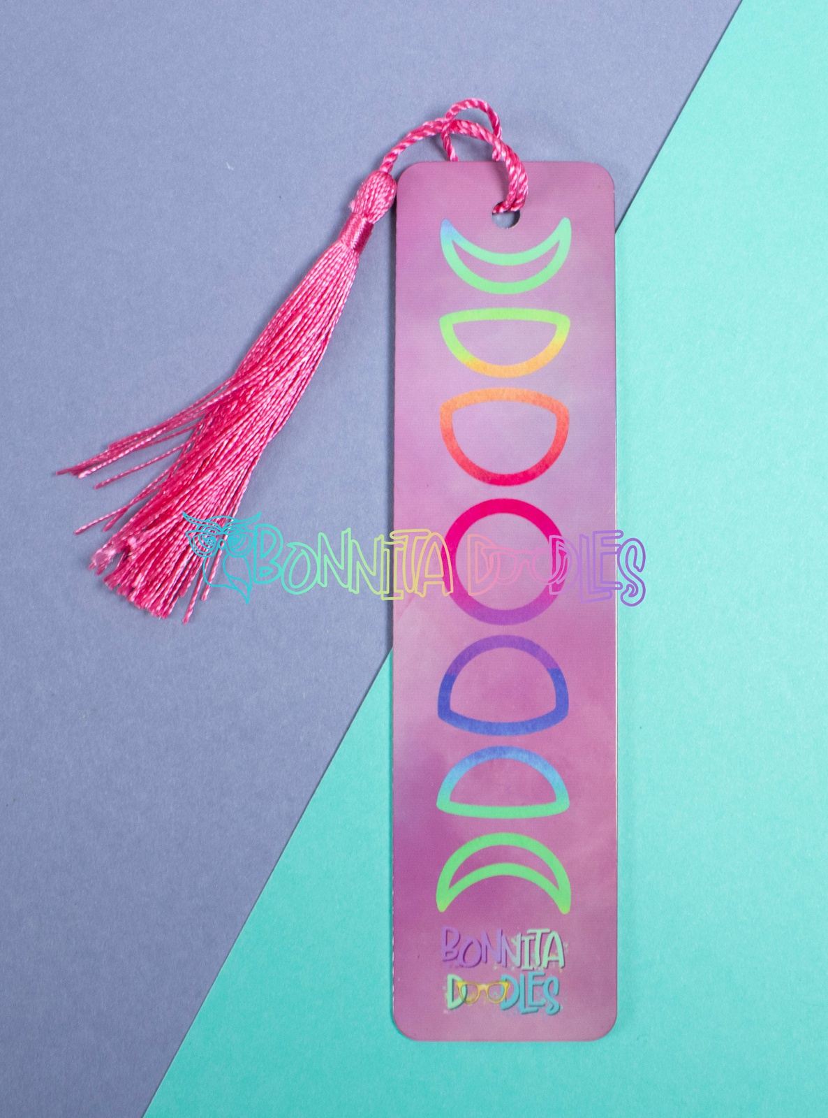 Neurospicy aluminium bookmark - spectrum - chronic illness