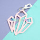 Trio Geode Key - Bag Charm