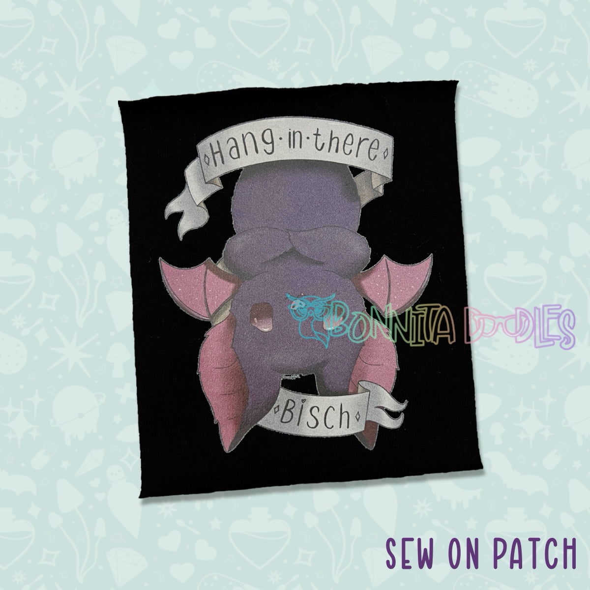 Hang in there Bisch large patch