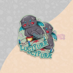 Lucipurr | Large Vinyl sticker (Copy)