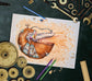 Nautilus Steampunk ocean - art home decor print