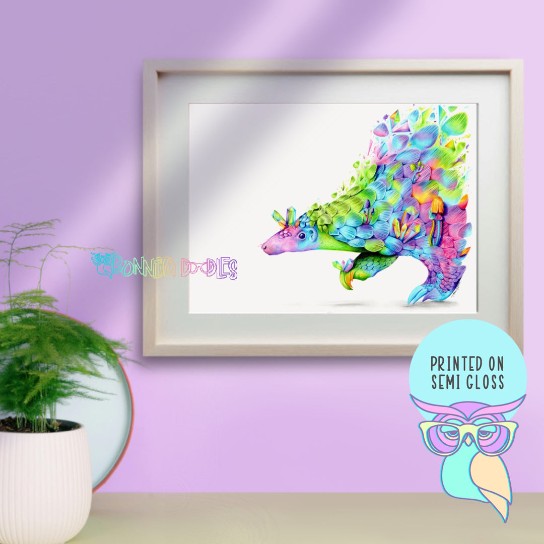 Art Print | Opal Ora | Pangolin