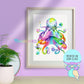Art Print | Opal Ora | Skullypuss