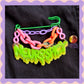 Neon Green | Neurospicy | Handmade 75mm green pin