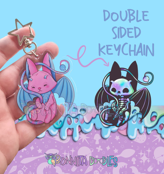 Large Acrylic Keychain - Double sided!