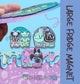 B GRADE Large Acrylic Magnet - 3 designs available
