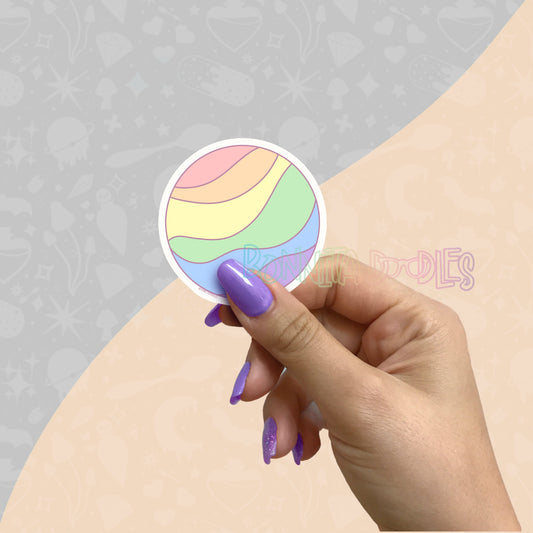 Pride Planet | Matt vinyl sticker