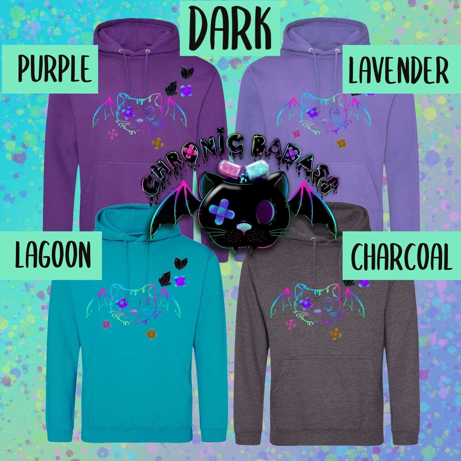 Chronic Badass pullover hoodie ~ made to order