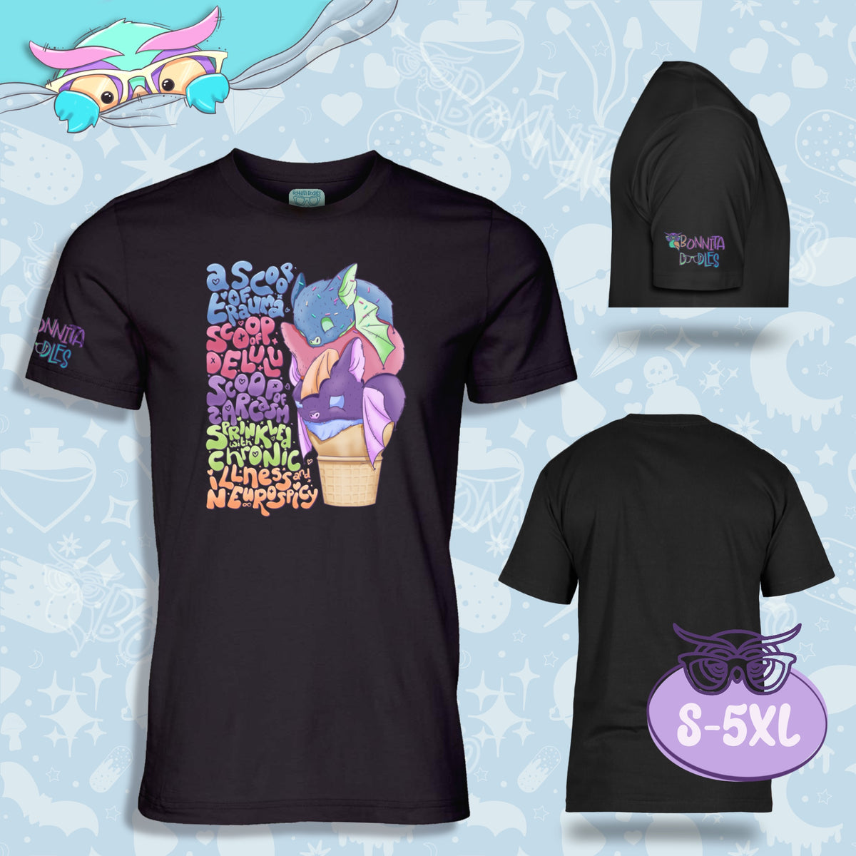 Maurice 'Delulu' Ice Cream | Unisex T Shirt | Made to order